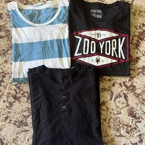Zoo York Old Navy Hanes Men’s Tshirt Lot
